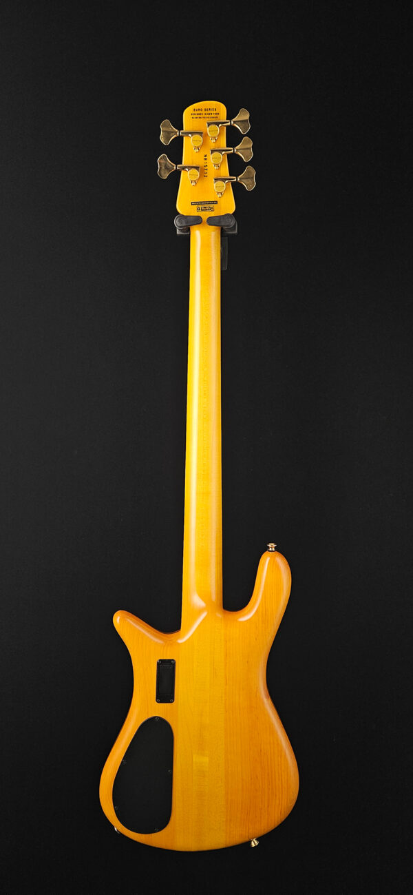 Spector Euro 5 LT Bass Guitar - Tiger Eye Gloss - Hard Case - USED - Image 8