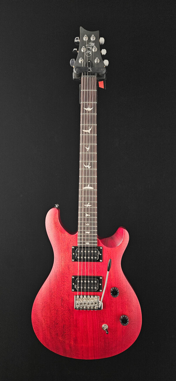 PRS SE CE 24 Standard Satin Electric Guitar - Cherry Satin - Image 2