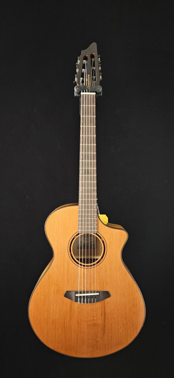 Breedlove ECO Pursuit Exotic S Concert CE Nylon String Acoustic-Electric Guitar - Red Cedar-Myrtlewood - Image 2