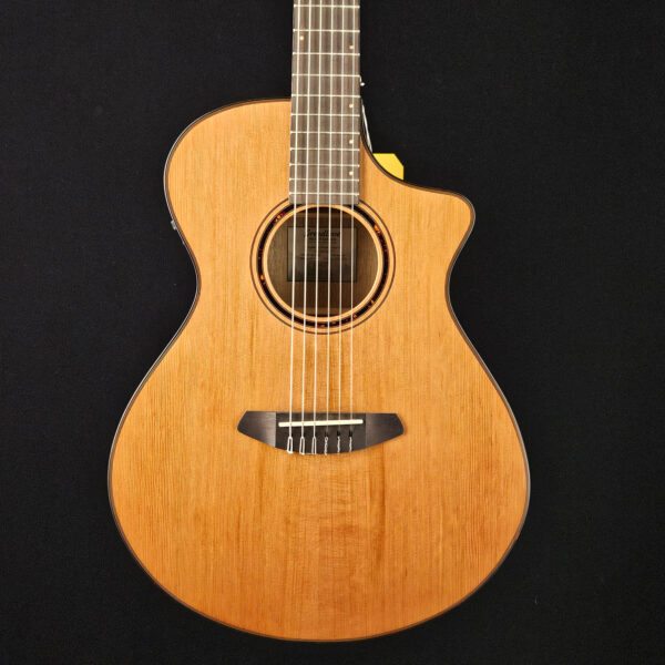 Breedlove ECO Pursuit Exotic S Concert CE Nylon String Acoustic-Electric Guitar - Red Cedar-Myrtlewood