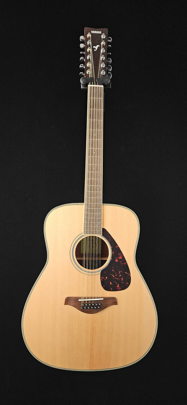 Yamaha FG820 12-String Acoustic Guitar - Natural - Image 3