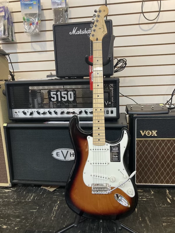 Fender Player Stratocaster Tone Sunburst with Pau Ferro Fingerboard - Image 3