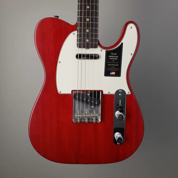 1963 Fender Telecaster American Vintage II - Crimson Red Trans - NICE !