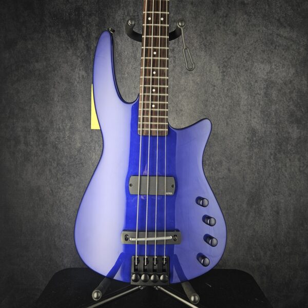 NS Design WAV4 Radius Headless Bass Guitar - Metallic Cobalt - USED
