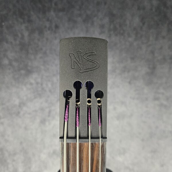 NS Design WAV4 Radius Headless Bass Guitar - Metallic Cobalt - USED - Image 3