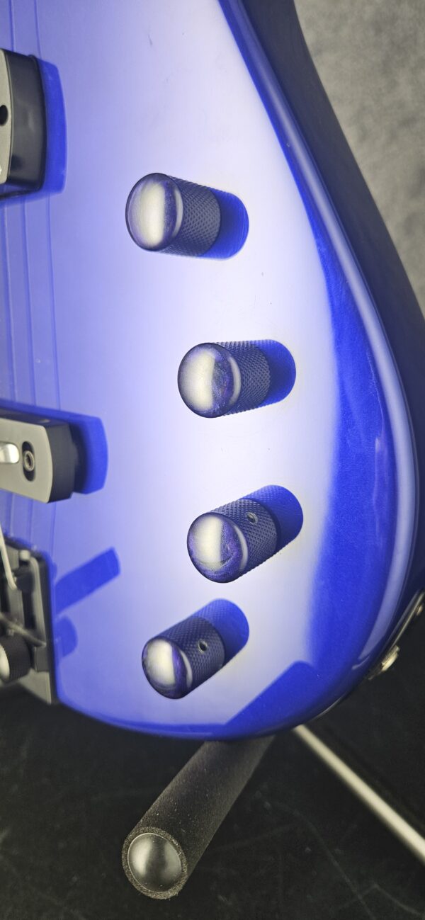 NS Design WAV4 Radius Headless Bass Guitar - Metallic Cobalt - USED - Image 9