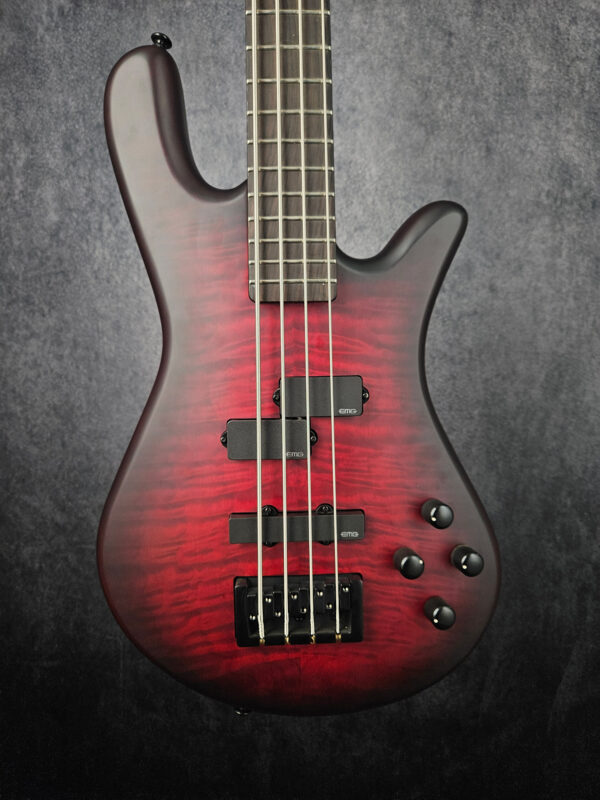 Spector NS Pulse 4 Bass Guitar - Matte Red - USED