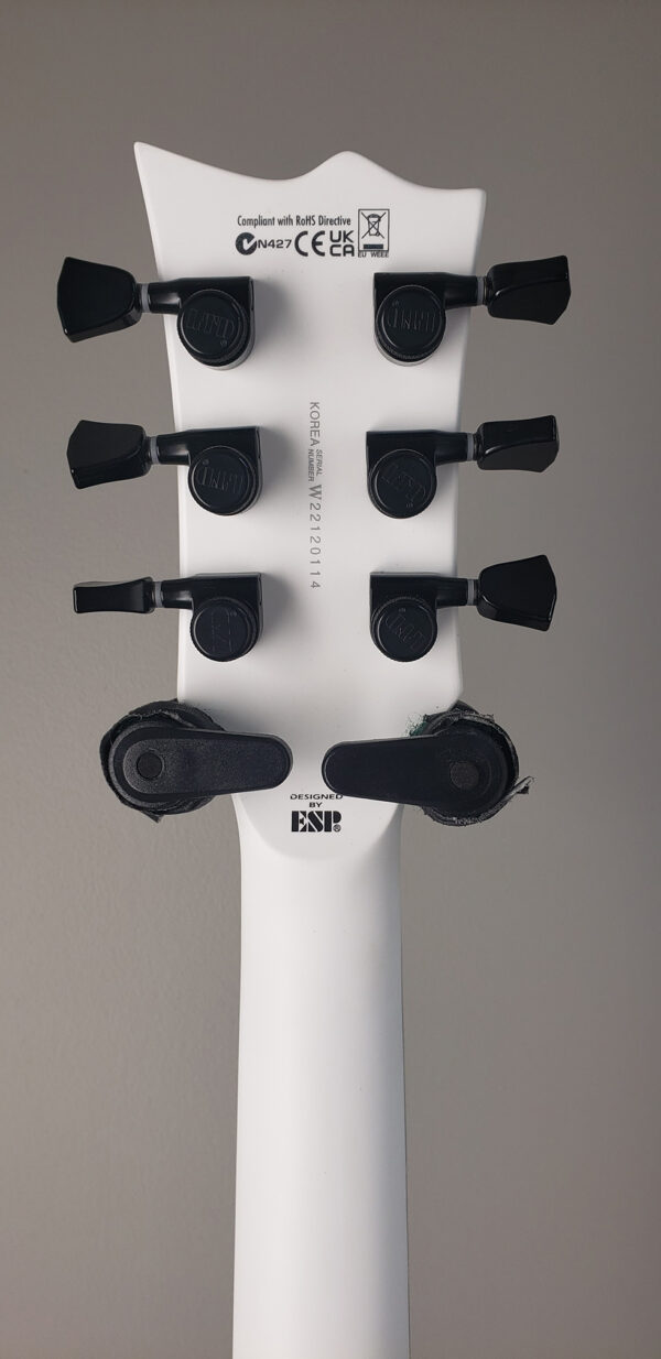 ESP LTD EC Arctic Metal Electric Guitar - Snow White Satin - NEW ! - Image 6